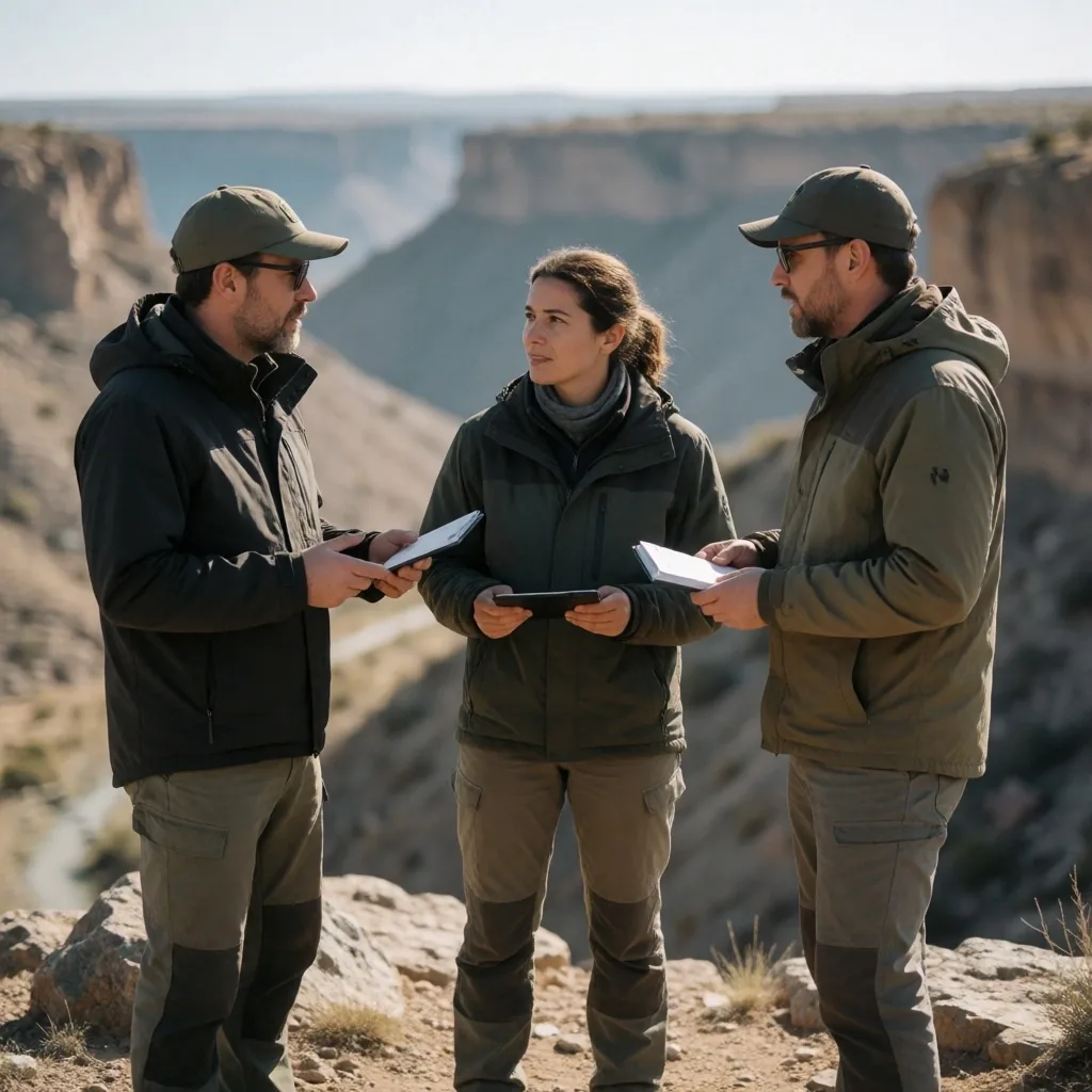 Sección estratigráfica de rocas sedimentarias en la cuenca neuquina